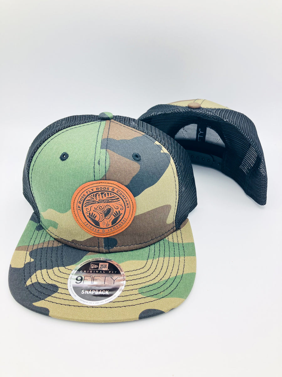 Release and Remember Camo JP Ross Trucker Cap – JP Ross Fly Rods & Co ...